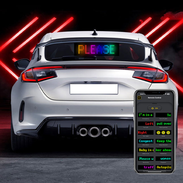 Car LED Display Light